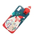 thumbnail image 4 of Christmas Mobile Phone Case Snowflake Santa Claus TPU Protective Cover   for  11 6.1  Type 1, 4 of 8