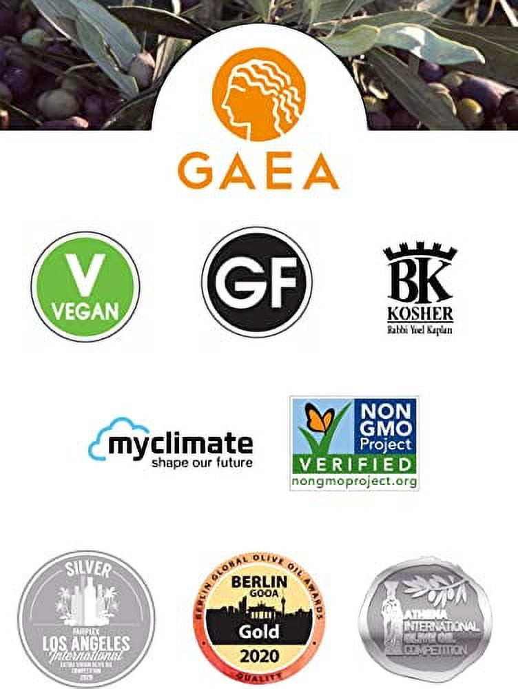 Gaea Greek Fresh Special Reserve Extra Virgin Olive Oil | First Cold Pressed Limited Edition | Non-GMO | Robust Flavor Perfect for Dressings |16.9oz (Pack of 1)