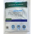 thumbnail image 2 of UltimateGuardian Bed Bug Anti-microbial Fitted Waterproof Mattress Cover Protector - White Queen, 2 of 4