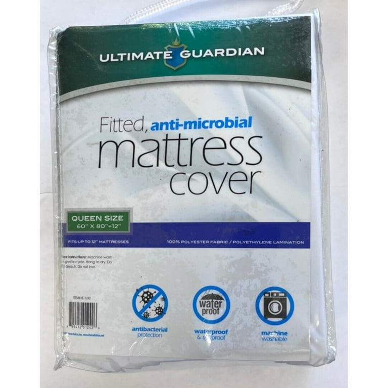 1pc Anti-mite Antibacterial Thicken Waterproof Urine-proof Wrinkle-resistant  Washable Quilted Mattress Cover