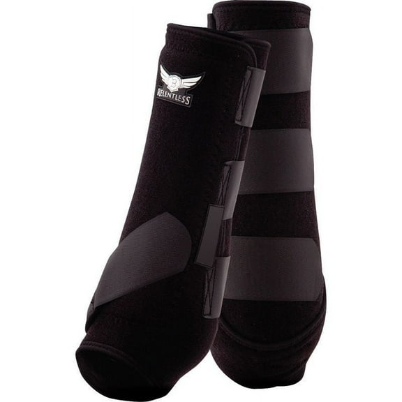 Pro Equine Relentless Sport Medicine Boots Md Blk