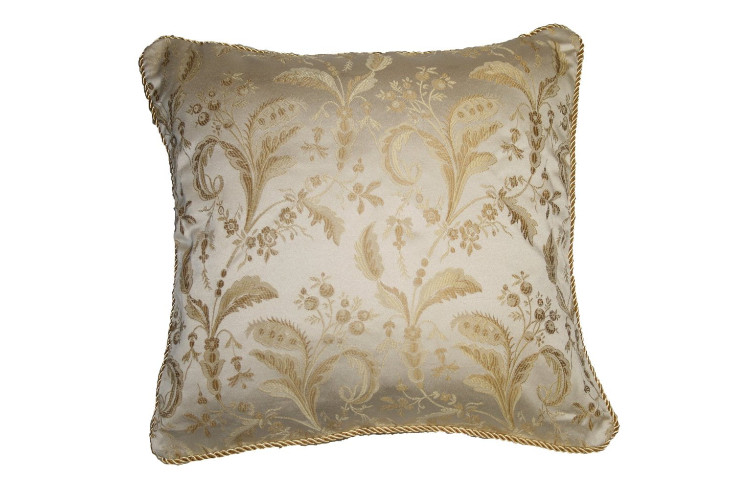 Luxury Damask Design Decorative Throw Pillow - Walmart.com - Walmart.com