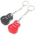 thumbnail image 4 of 2pcs Creative Guitar Key Rings Glowing Keychain Pendants Small Sound Guitar Keychain Pendant, 4 of 8