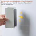 thumbnail image 4 of Almacenamiento De Cocina Estantes De Cocina Colgador De Refrigerador Lateral Perforado Sin Clavos Estante De Almacenamiento De Película Adhesiva Magnética Fuerte Yuarrent HA018074-00, 4 of 7
