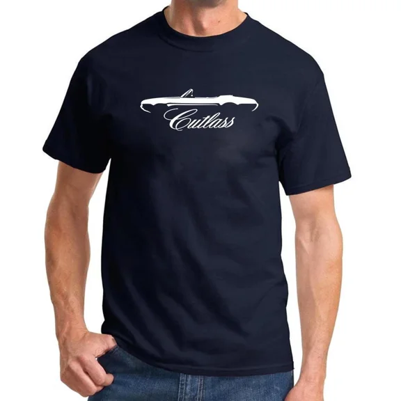 1968 1969 Olds Cutlass Convertible Outline Design Tshirt NEW COLORS
