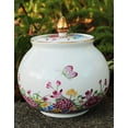 thumbnail image 3 of Beautiful Colored Enamel Porcelain Decorative Multi-Color Floral Helmet Jar or Vase, 3 of 3