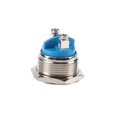 thumbnail image 2 of Interrupteur momentané à bouton-poussoir métallique étanche de 19 mm pour klaxon de voiture, 12 V, 2 of 4