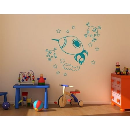 Spaceship Command Center Wall Decal