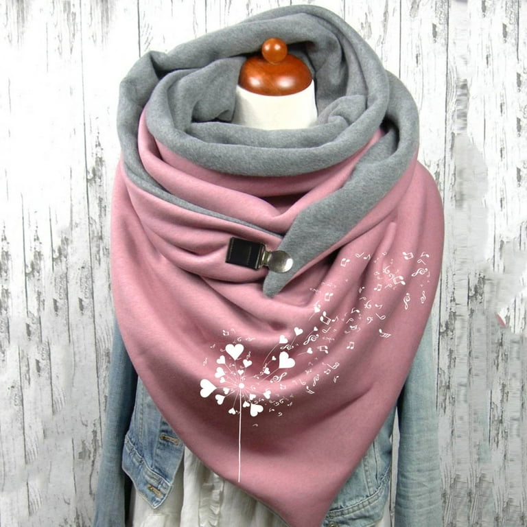 Luxury Cashmere Scarf For Women Winter Warm Shawls And Wraps With