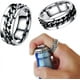thumbnail image 1 of 2 uds/4 Uds anillos de pareja de moda anillo de acero inoxidable abridor de botellas giratorio anillo de fiesta abridores de botellas de cerveza versátiles, 1 of 6