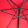 thumbnail image 5 of Patio Festival 9 ft. Fabric Patio Umbrella in Red, 5 of 8