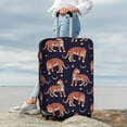 thumbnail image 3 of Lsque Leopard Print Printed Luggage Cover, Travel Luggage Protector,Scratch and Dirt Resistant, Fits 18-32 Inch Luggage - Large, 3 of 9