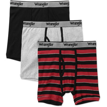 Wrangler Men's Boxer Brief, 3pack