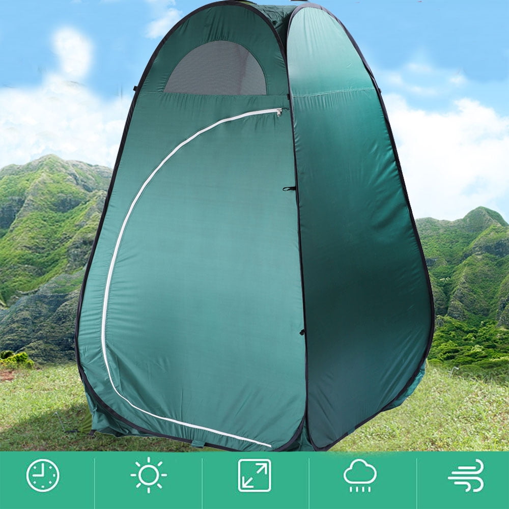 Large 75‘’ Pop Up Tent Toilet Shower Waterproof Changing Room Outdoor Camping 