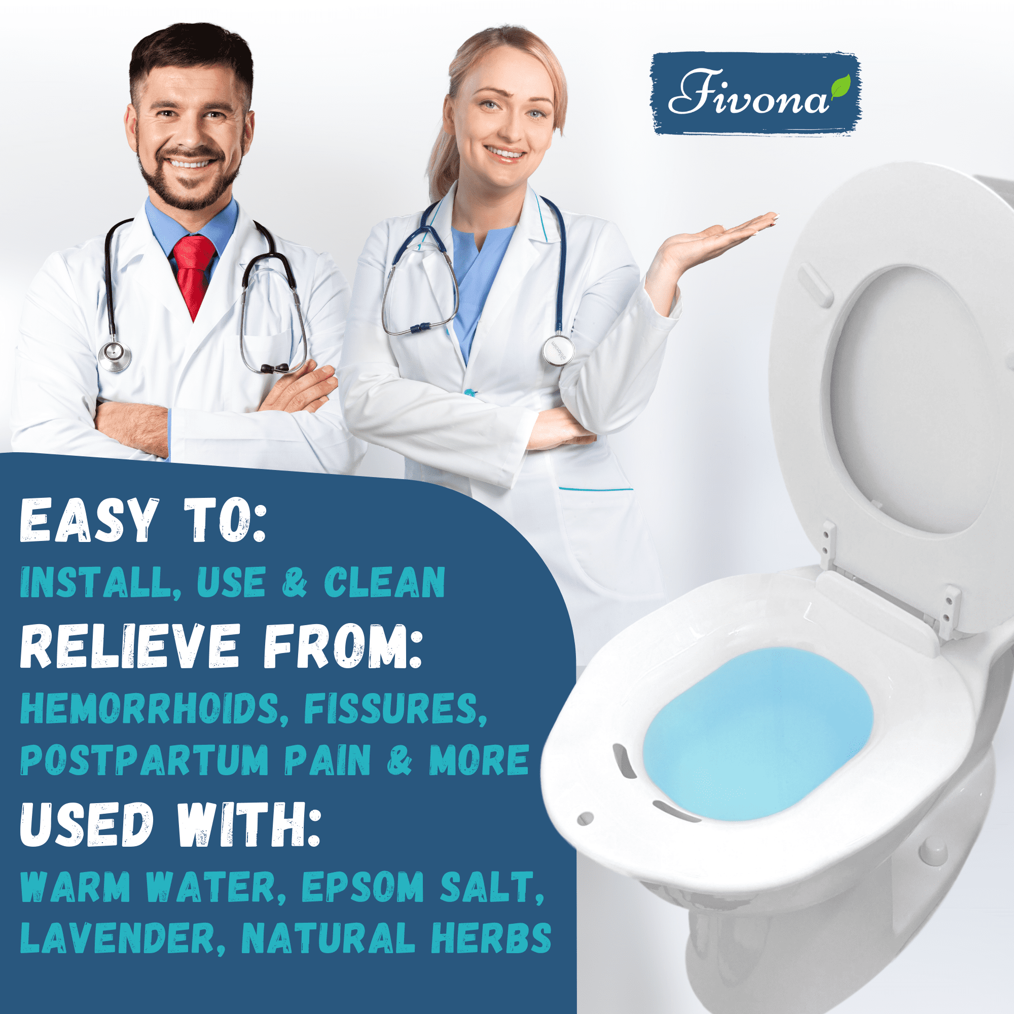 Fivona Sitz Bath tub for Hemorrhoids Treatment and Ubuy Trinidad and