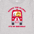 thumbnail image 4 of Inktastic Fire Truck 1st Birthday Boy Boys Baby T-Shirt, 4 of 5