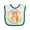 White and Green, variant on Inktastic My Great Grandma Loves Me Beary Much Boys or Girls Baby Bib