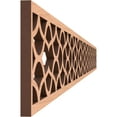 thumbnail image 3 of Ekena Millwork 46 3/8"W x 4"H x 3/8"T Resort Fretwork Moulding, Alder, 3 of 13