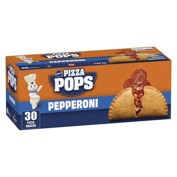 Pillsbury Pizza Pops Collations de Pizza au Pepperoni 30 Pizzas Collations