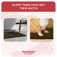 thumbnail image 4 of My Doggy Place Dog Mat for Muddy Paws, Washable Dog Dog Mat, Brown, 4 of 8