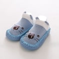 thumbnail image 4 of Baby Shoes Cartoon The Floor Socks First Walking Shoes Non- Shoes Toddler Boy Sneakers,Size 0 Months-6 Months, 4 of 6