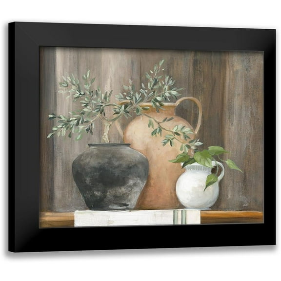 Purinton, Julia 14x12 Black Modern Framed Museum Art Print Titled - Simplicity