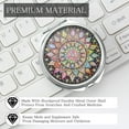 thumbnail image 3 of SHAR 3 Pcs Mini Portable Round Metal Medicine Box, Small Travel Pill Dispenser, Waterproof Daily Pill Box, Cardio Pill Box, Pocket Pill Box For Handbag, 3 of 5