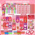 thumbnail image 4 of Set de regalos de San Valentín LiyIQ, 247 piezas de papelería para niños, 4 of 7