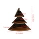 thumbnail image 3 of Estante Esquinero de Escritorio con Forma de Árbol de Navidad, Almacenamiento de Varios Niveles | Decoración para Cocina y Oficina | Material: Madera | 40 X 36 Cm | Color: Marrón | Diseño de 3 Nivele, 3 of 6