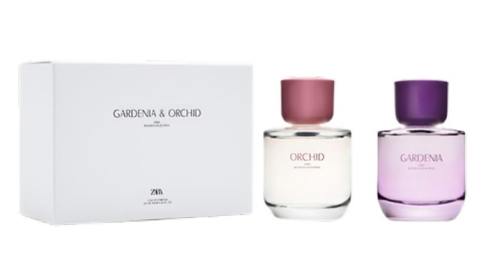 Zara Gardenia & Orchid Perfume for Women Eau de Parfum Set