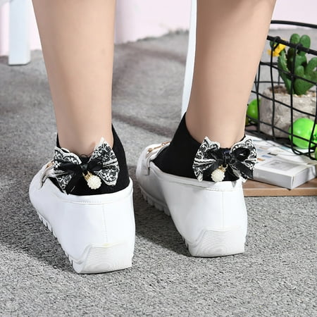 

〖Yilirongyumm〗 Socks Spring And Summer Simple Adult Socks Breathable Fashion Trend Broken Flower Pile Socks Simple Skin Color Printed Women s Socks