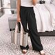 thumbnail image 4 of Pantalones informales para mujer pantalones de pierna ancha para mujer cómodos para uso diario ANGGREK  Otros, 4 of 4
