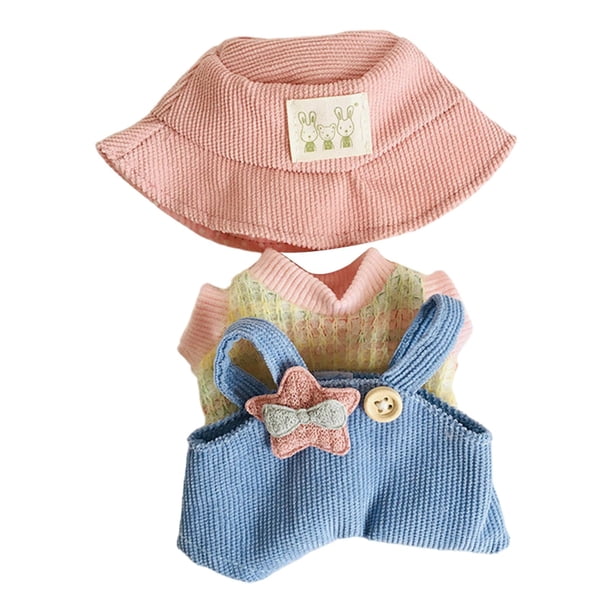 Camiseta y pantalones de muñecos de peluche Strade Fareast Limited para muñecas de 15 cm
