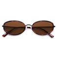 thumbnail image 1 of Gafas de Sol SOJOS SJ1248 Ovaladas Redondas Polarizadas Marrón, 1 of 5