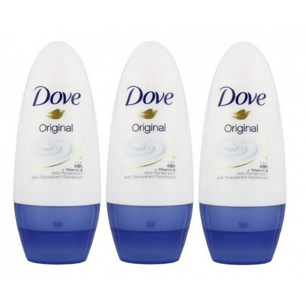 Dove Roll-on Original 50 Ml (Pack of 3) - Walmart.com - Walmart.com