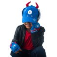 thumbnail image 4 of Flapjacks Casquettes 3D avec Cache-Oreilles Monster Lrg 4-6 Ans, 4 of 5