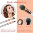 thumbnail image 5 of Simnice Professional Makeup Brush Set — 6Pcs Foundation Concealer Eye Shadows Brushes for Make up, 5 of 6