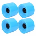 thumbnail image 3 of Herwey Skateboard Accessory, High Elastic Wheel, 4PCS/Set Skateboard High Elastic Colorful PU Wheel Accessory for Most Skateboards, 3 of 8