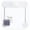 Clear, variant on AccuCheck Digital Scale for Body Weight - Accurate Digital Bathroom Scale with High-Precision Sensors, Large Easy-to-Read Backlit Display, 400 lb Capacity, Auto Step-On (Gray)