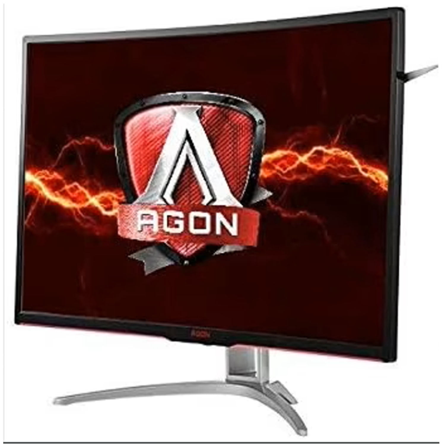 Restored AOC Agon AG322QCX 31.5in Curved Frameless Gaming Monitor, QHD 2560x1440 VA Panel, FreeSync, 144Hz, 4ms, Displayport/HDMI, Vesa