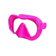 SEAC TOUCH Frameless Diving Low Volume Mask with Opaque Silicone Skirt (Pink)