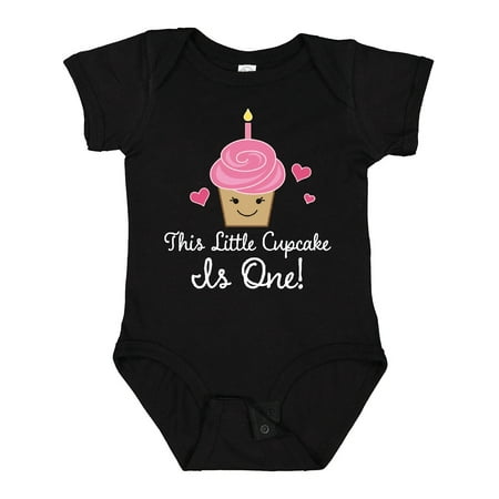 

Inktastic 1st Birthday Cupcake Girls Cute Gift Baby Girl Bodysuit