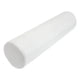 thumbnail image 4 of Almohada para el cuello con forma de cilindro, cómoda para apoyar el cuello, funda lavable con cremallera. Blanco, 4 of 9