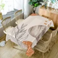 thumbnail image 2 of Nanqianyi Modern Geometric Tablecloth for Kitchen Dining,60x70 Oil-resistant Stain Proof Rectangular Table Cover, 2 of 6