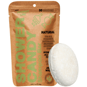 Shower Candy Coconut Lime Shampoo Bar - Extra Lather - Natural, Plant-Based Ingredients - Plastic-Free - Zero Waste Shampoo Soap Bar - Phthalate and Paraben-Free, Travel Friendly Bar Shampoo