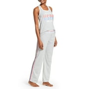 U.S. Polo Assn. Women's 2pc Racerback Tank and Pant Lounge Pajama Sleep Set