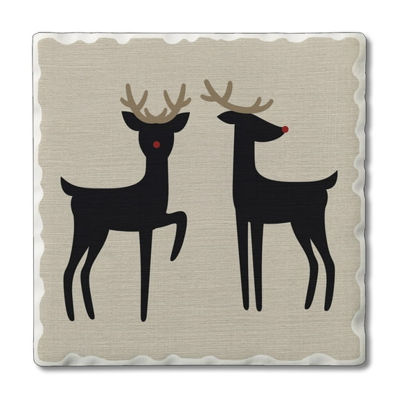 Thirstystone "Shiny Nose" Single Tumbled Tile Coaster