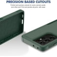 thumbnail image 6 of for Samsung Galaxy S21 Ultra Case: Dual Layer Protective Heavy Duty Cell Phone Cover Shockproof Rugged with Screen Protector - Military Protection Bumper Tough - Samsung Galaxy S21 Ultra, Dark Green, 6 of 9