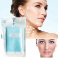 thumbnail image 2 of 5pcs Water Soluble Sheet Facial Mask Pre-cut Facial Paper Sheet Facial Mask Suitable for Any Skin Type, 2 of 8