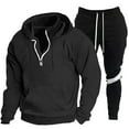 thumbnail image 3 of Men's Casual Active Tracksuits 2 Piece Long Sleeve Sweatsuit Set Full Zip Running Jacket and Pants Track Suit for Jogging or Warm Up, 3 of 3